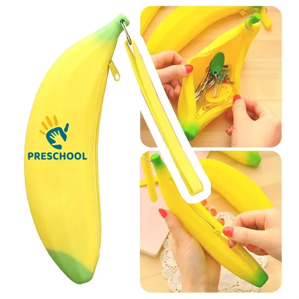 Banana Silicone Coin Purse