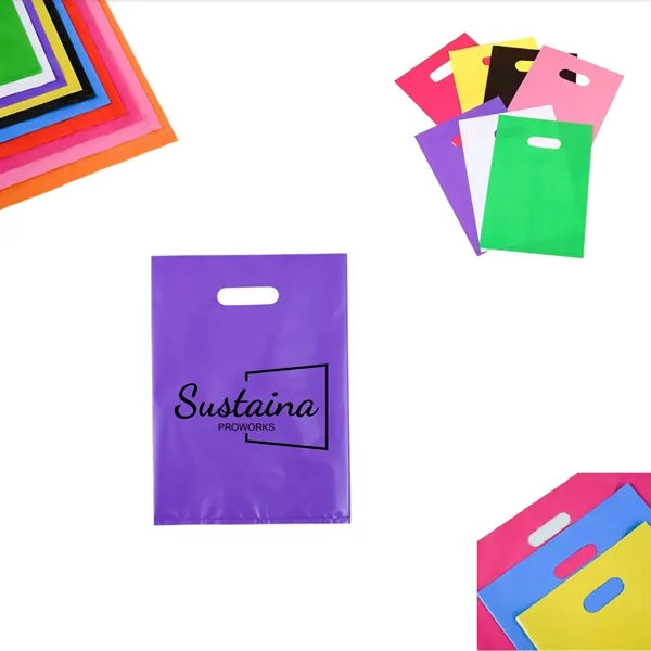 Die Cut Plastic Tote Bag