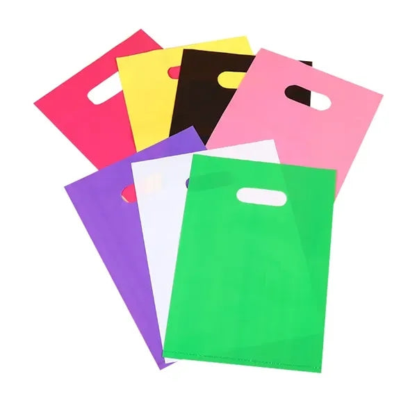 Die Cut Plastic Tote Bag