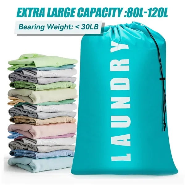 Large Travel Camping Laundry Bag For Dirty Clothes