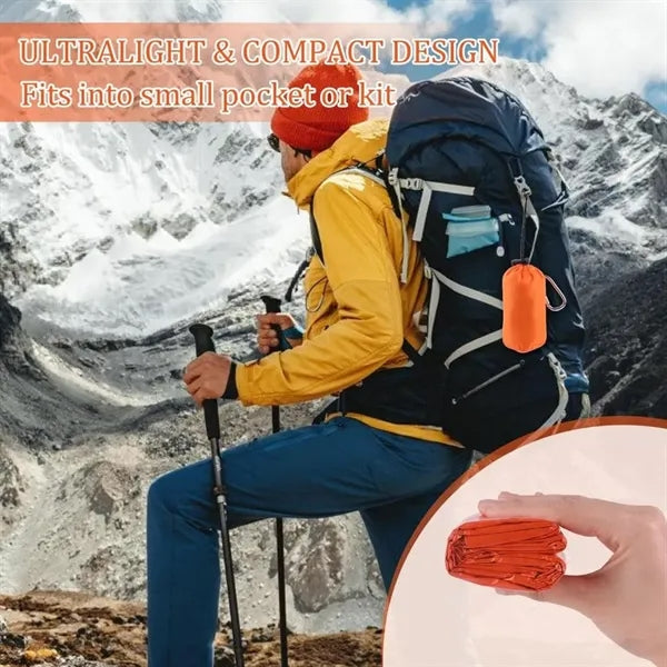 Portable Emergency Blanket for Survival Gear