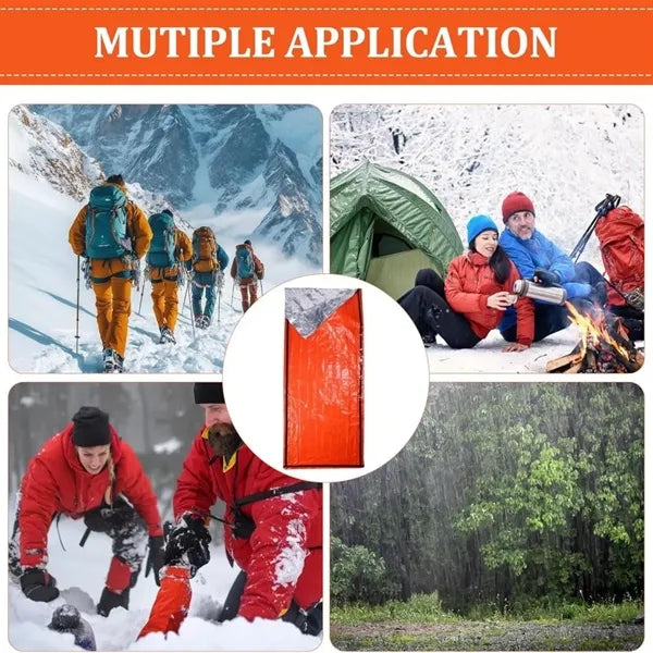 Portable Emergency Blanket for Survival Gear