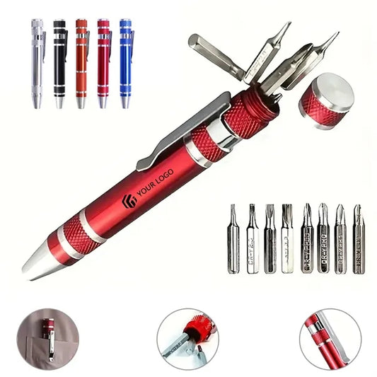 8 in 1 mini repair tools computer home pen screwdriver set