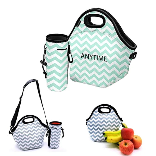Compact Neoprene Lunch Tote For People On The Go