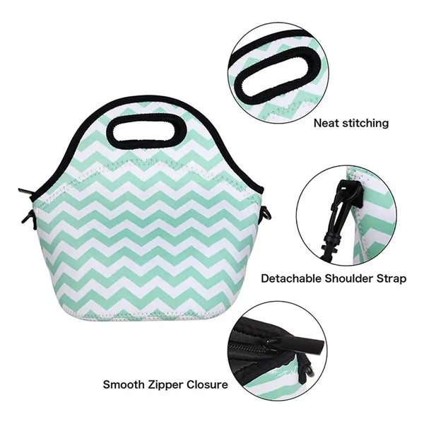 Compact Neoprene Lunch Tote For People On The Go