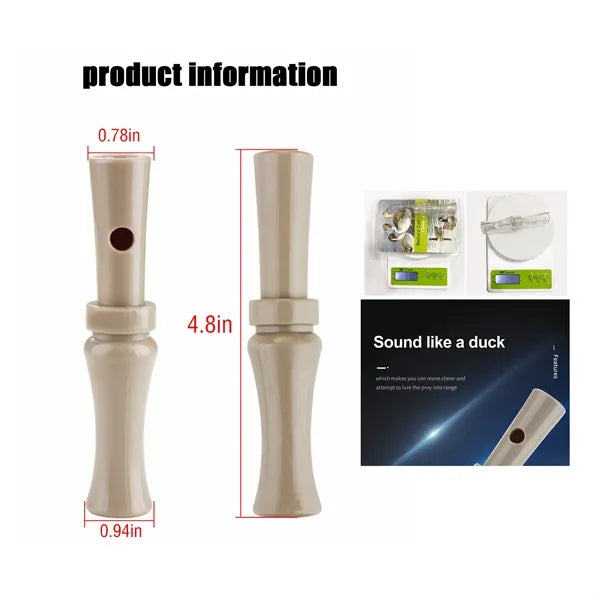 Realistic Sound Duck Call Whistle For Hunting And Outdoor