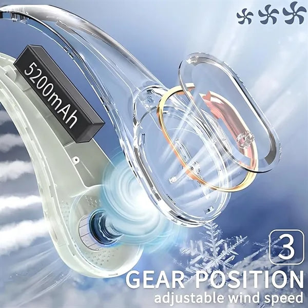 Portable Silent Neck Fan