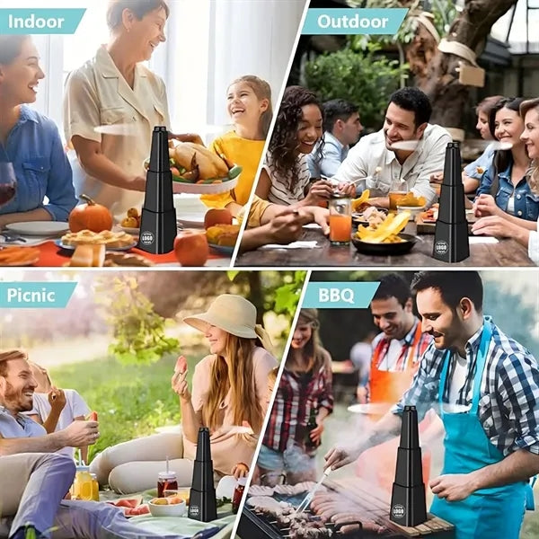 Holographic Blade Indoor And Outdoor Fly Repellent Fan