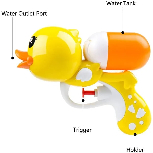 Duck-Shaped Water Gun Kids Outdoor Play Toy