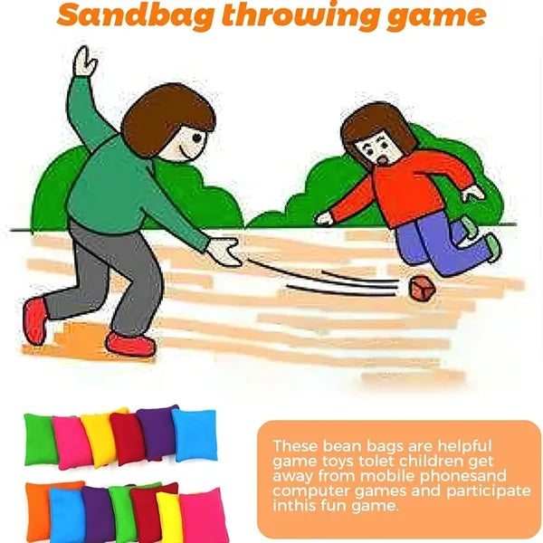 Kids Canvas Bean Bags Tossing Game Toys