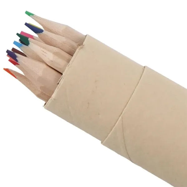 12 Pcs Wooden Highlighters