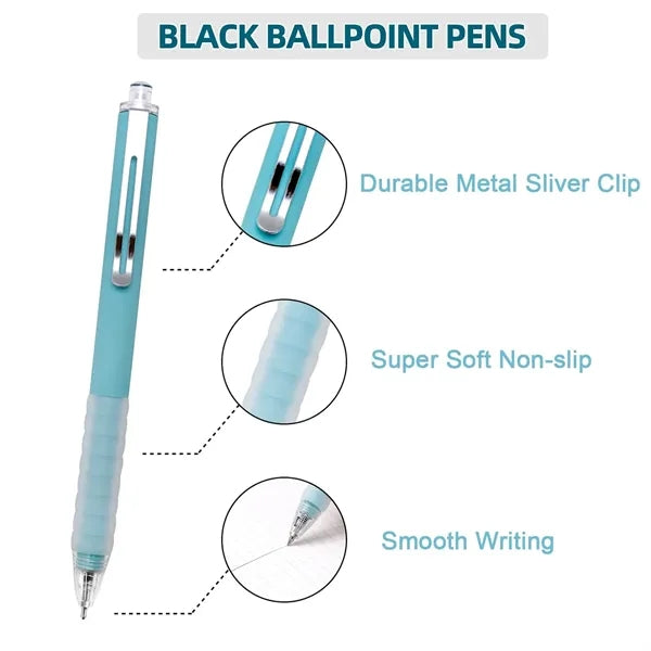 Ballpoint Pens Medium Point 1mm Black