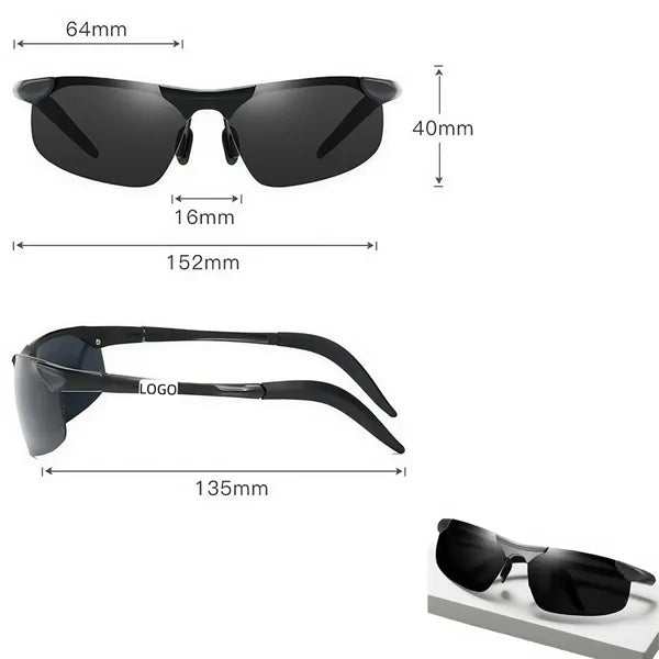 Mens Polarized UV400 Sports Sunglasses Unisex