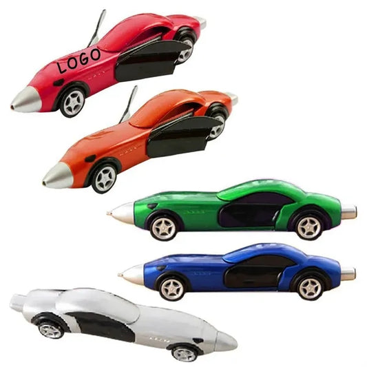 Bullet Nib Car Shape Ballpoint Pen With Wheel
