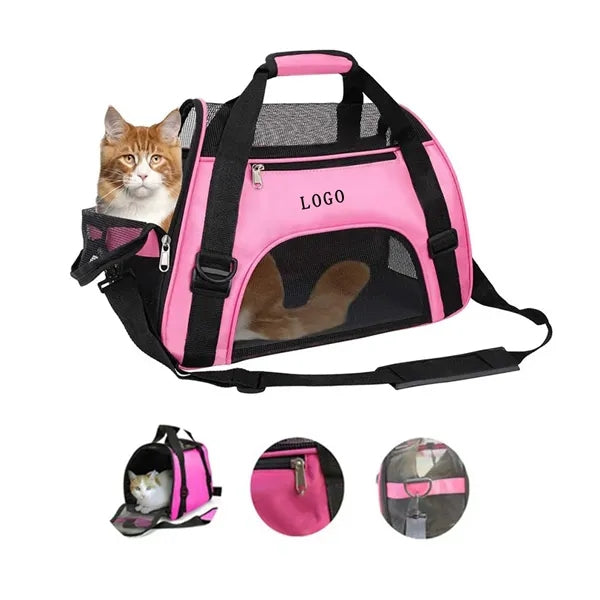 Large Capacity Portable Breathable Handheld Pet Bag