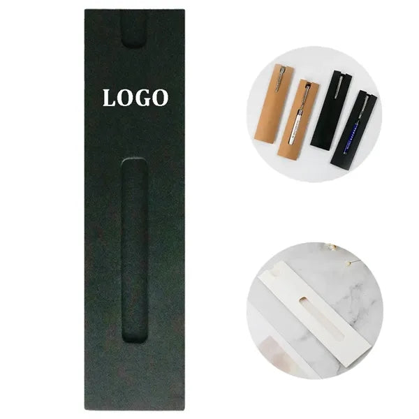Eco-Friendly Kraft Paper Pen Sleeve