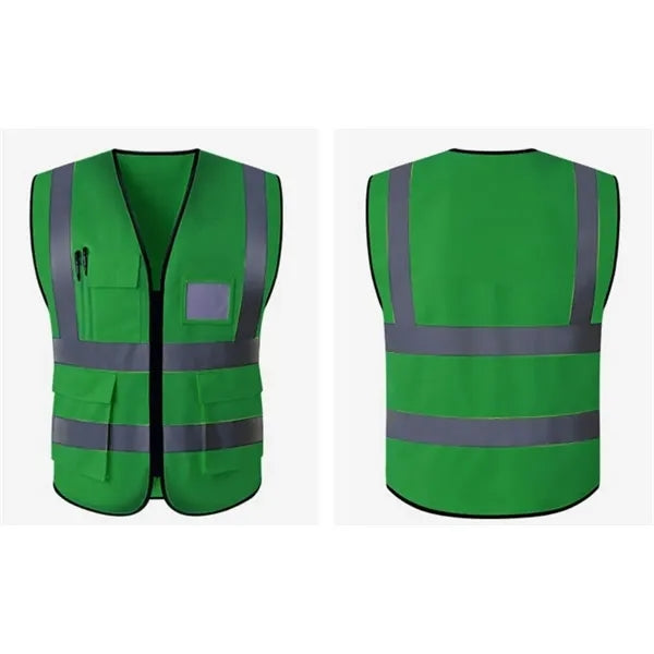 Reflective Safety Vest W/pockets