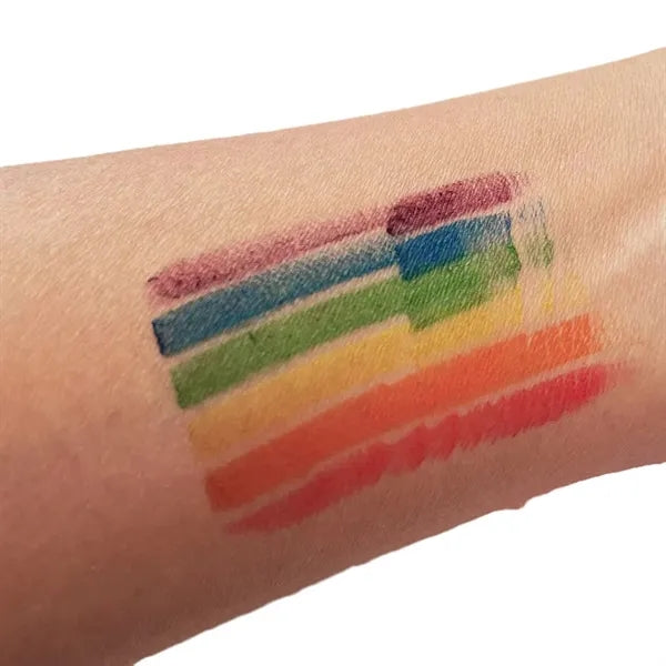6 Color Rainbow Crayon for Face Body