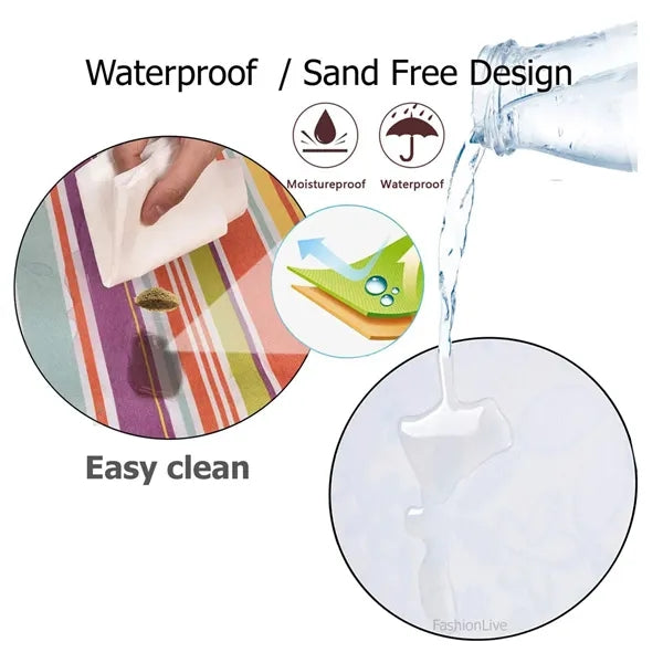Waterproof Portable Outdoor Beach Picnic Camping Mat
