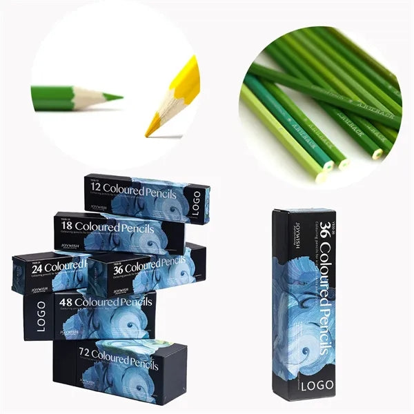36 Colors Of Oil-Based Painted Pencils