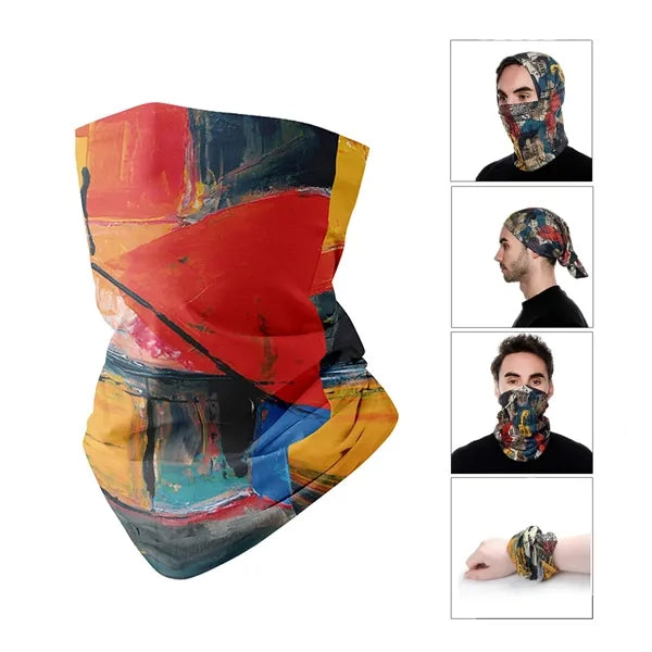 Full Color Polyester Multifunctional Neck Gaiter