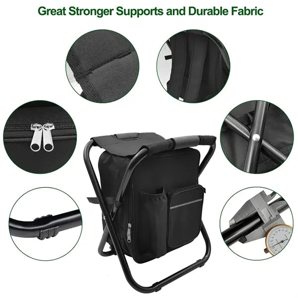 Multi-Purpose Foldable Oxford Camping Cooler Backpack