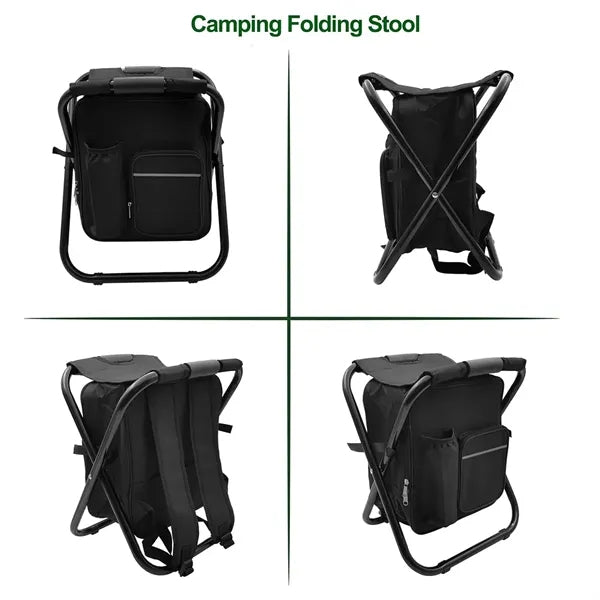 Multi-Purpose Foldable Oxford Camping Cooler Backpack