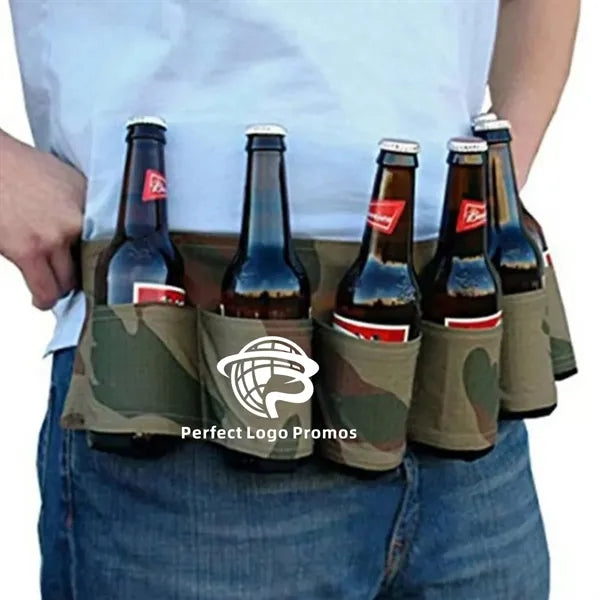 Outdoor Beer Waist Fanny Pack for 6cans