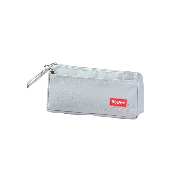 Zipper Double Oxford Cloth Tote Pencil Bag