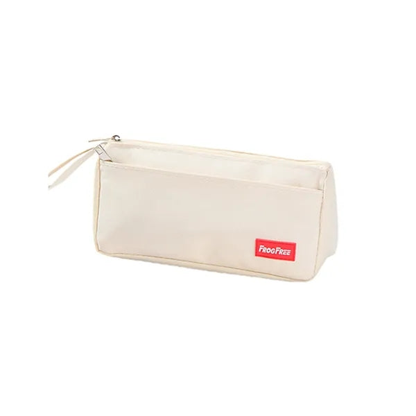 Zipper Double Oxford Cloth Tote Pencil Bag