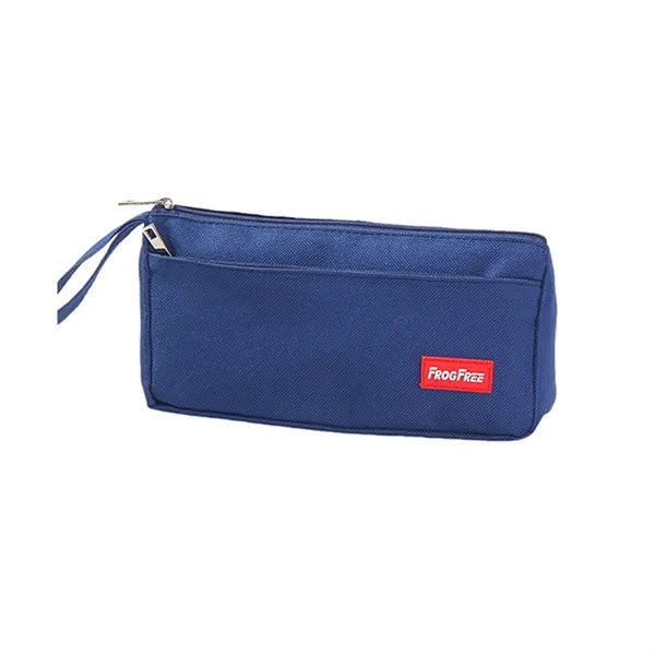 Zipper Double Oxford Cloth Tote Pencil Bag