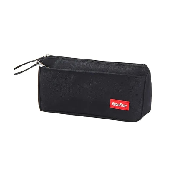 Zipper Double Oxford Cloth Tote Pencil Bag