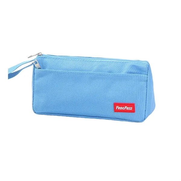 Zipper Double Oxford Cloth Tote Pencil Bag
