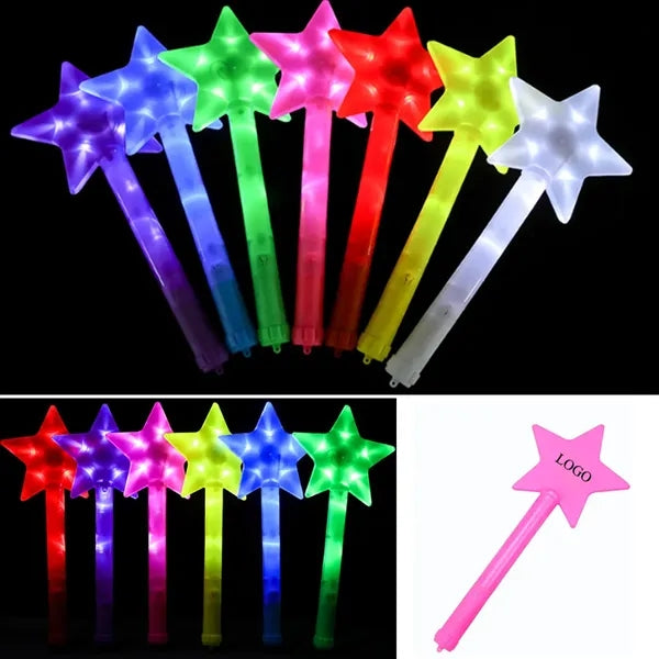 Large Star Shape Clappers & Noise Makers Glow In the Dark