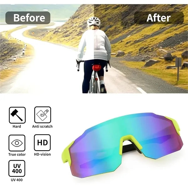 Polarized UV Protection Sports Cycling Sunglasses
