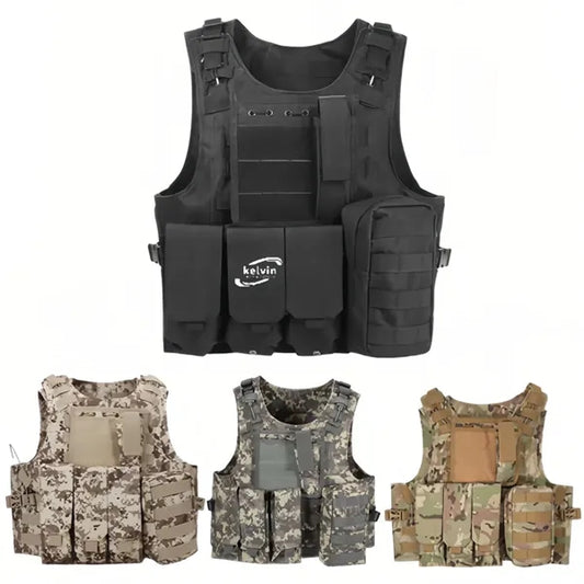 Lightweight Adjustable Outdoor Multi-Function Tactical Vest