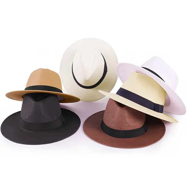 Foldable Straw Beach UV Protection Fishing Sun Hat