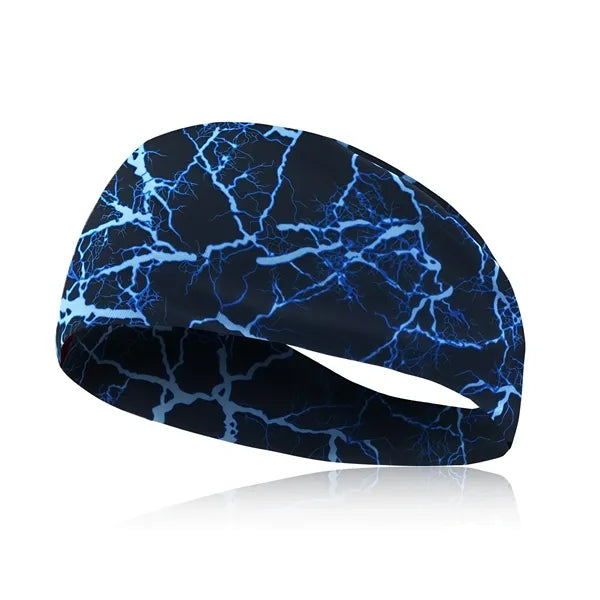 Unisex Sweatband Sports Headbands That Wicks Moisture