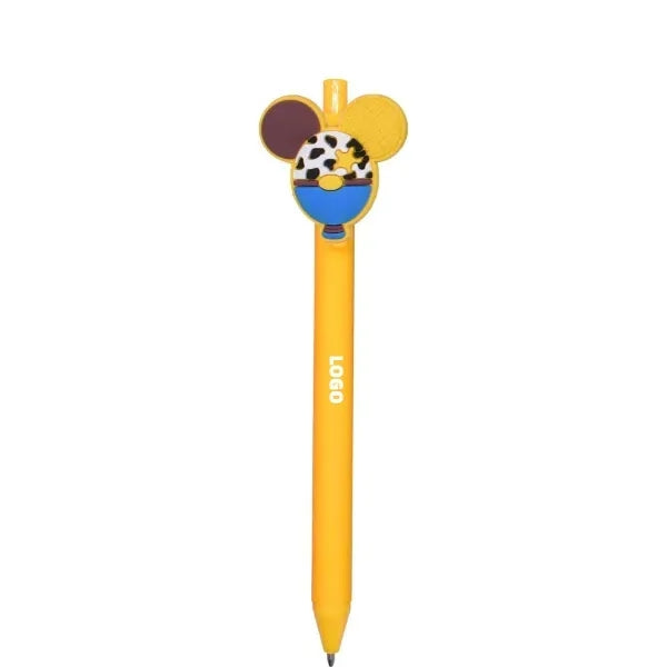 Mickey Mouse Head Ballpoint Pen in Candy Colors