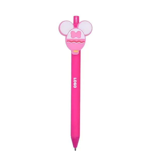 Mickey Mouse Head Ballpoint Pen in Candy Colors