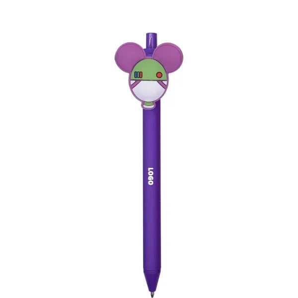 Mickey Mouse Head Ballpoint Pen in Candy Colors