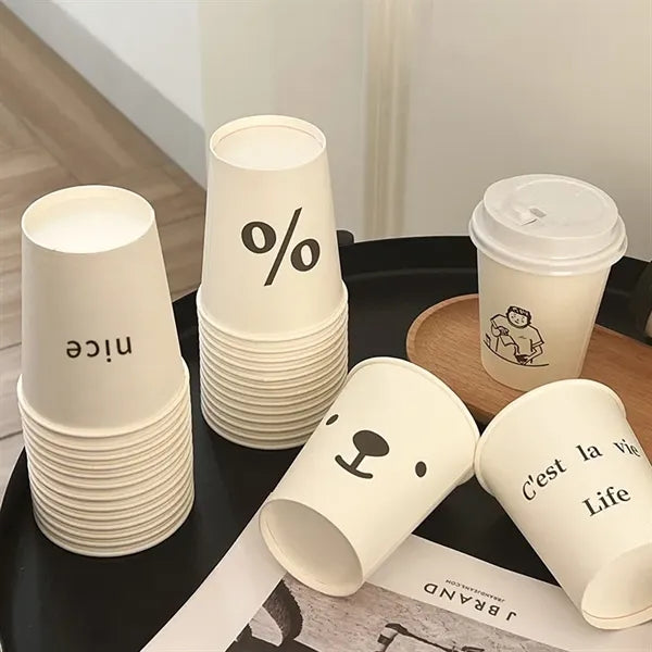 9 oz Customized Disposable Paper Cups