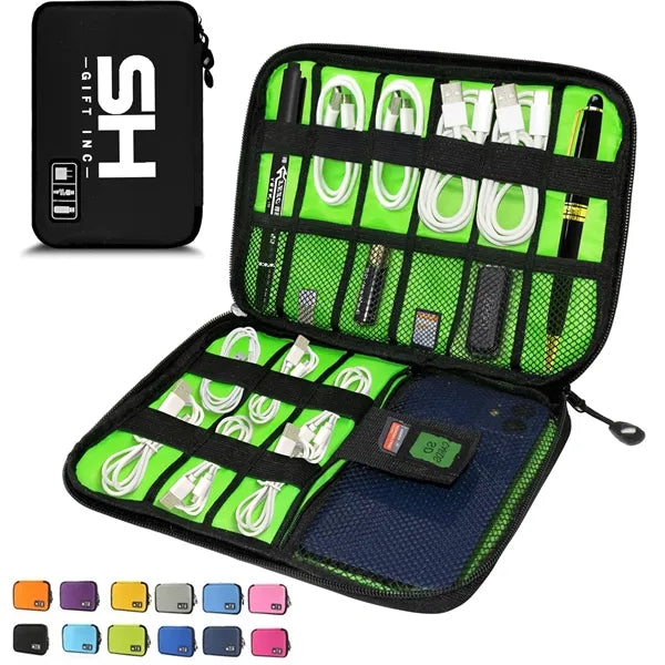 Portable Travel Cable Organizer