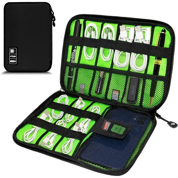 Portable Travel Cable Organizer