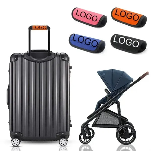 Soft Neoprene Luggage Handle Wrap Protective Cover