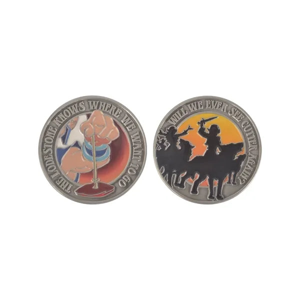 1.75" Speed Full Color Challenge Coins & Envelope