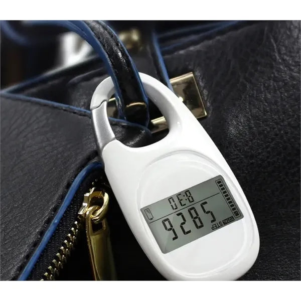 3D Digital Pedometer with Clip Track Steps and Miles