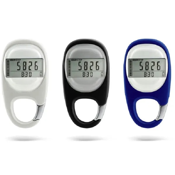 3D Digital Pedometer with Clip Track Steps and Miles