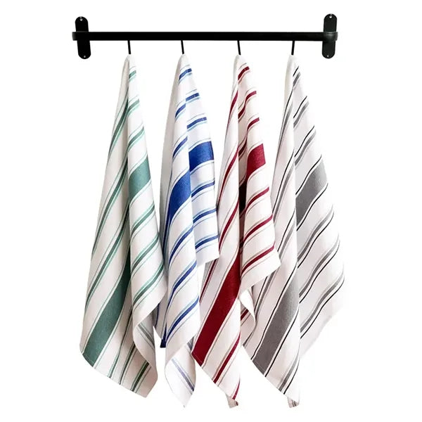 100% Cotton Striped Tea Towel