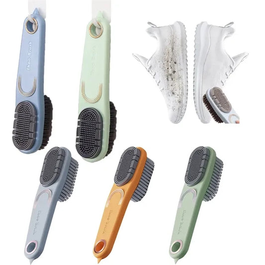 Multifunctional Double-sided Practical Silicone Shoe Brush